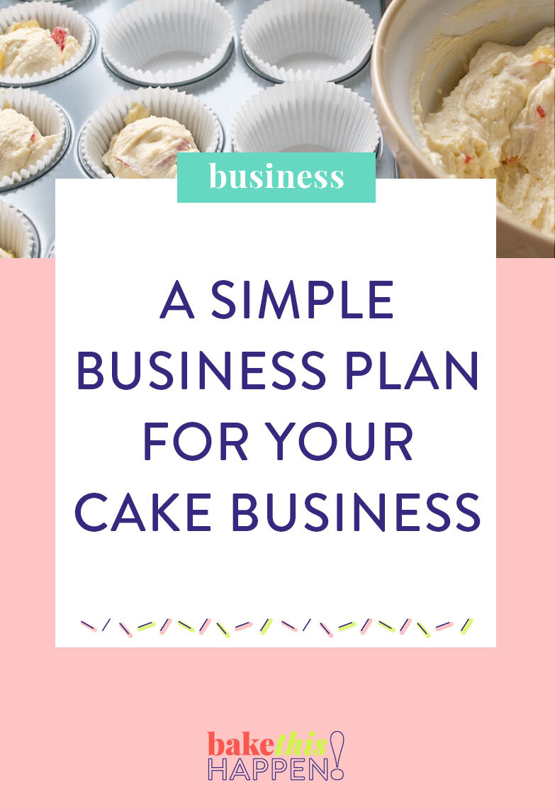 Simple business plan for bakery
