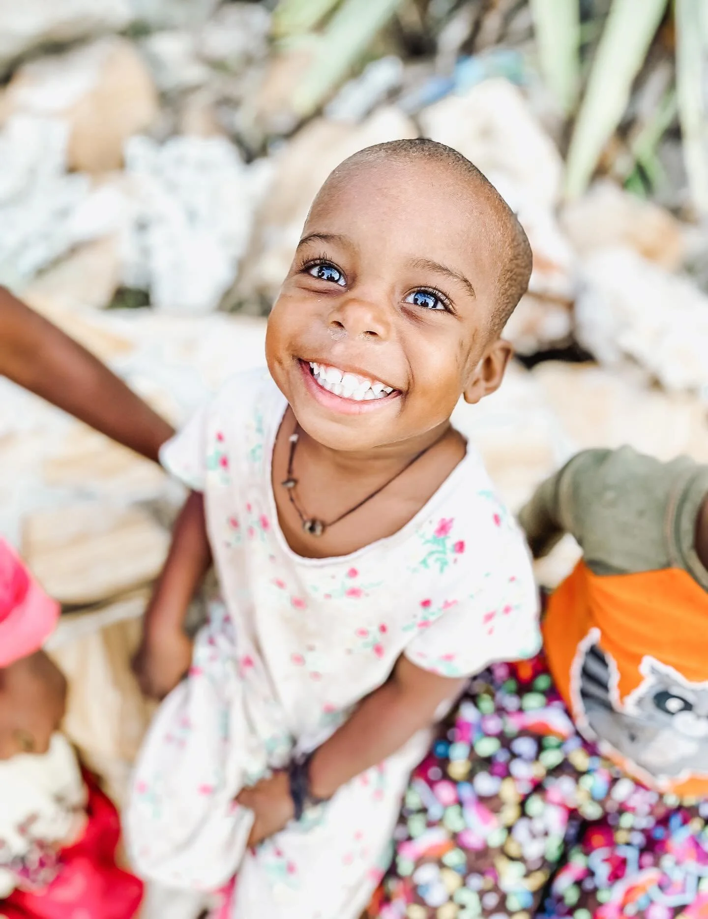 Children show us how to live &mdash; 
in wonder and awe of Jesus ✨
amazed by His beauty 🌸
overflowing with His joy 🎉