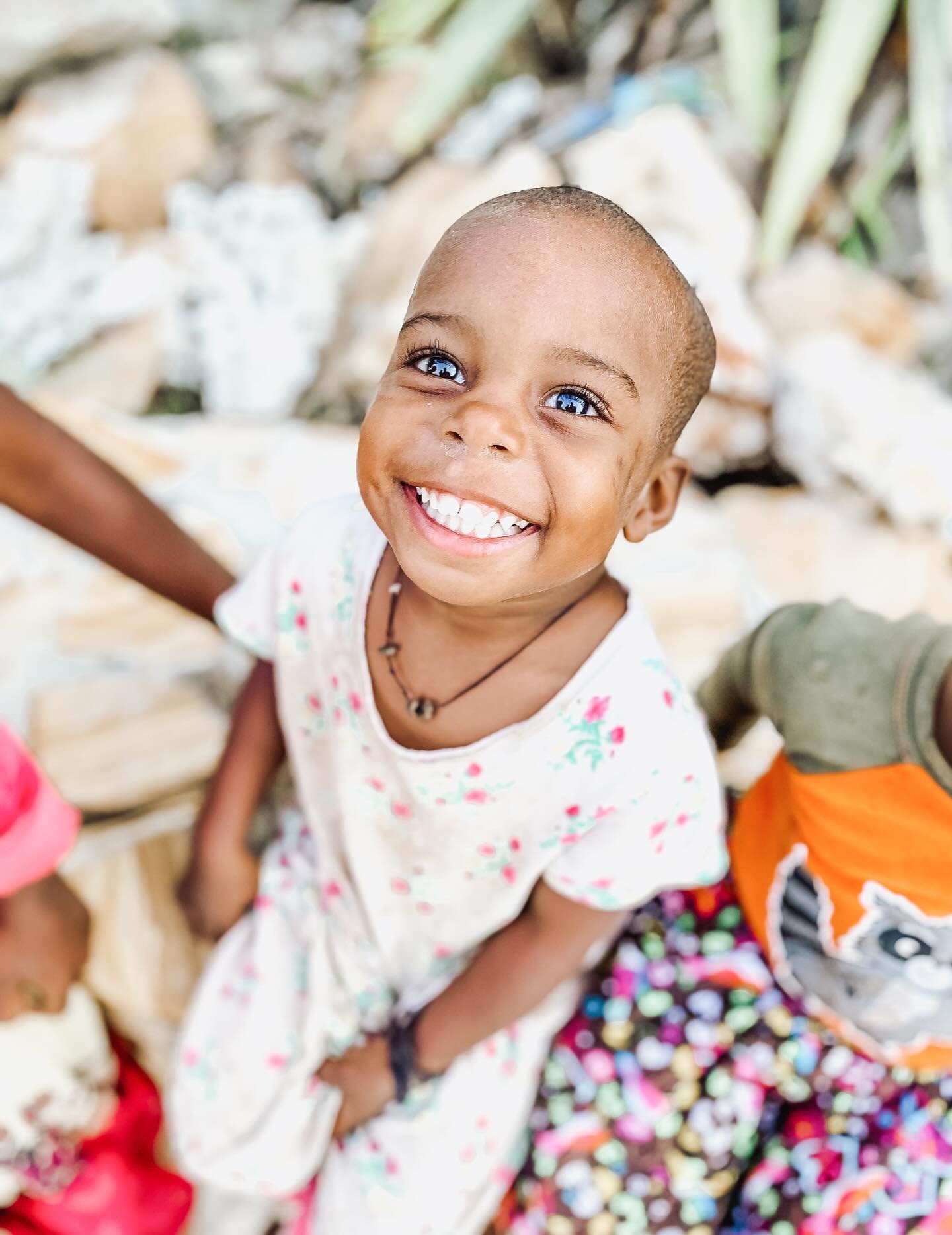 Children show us how to live &mdash; 
in wonder and awe of Jesus ✨
amazed by His beauty 🌸
overflowing with His joy 🎉