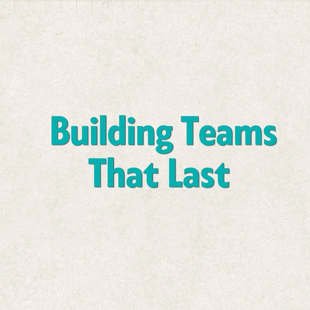 Breakout session spotlight 🔥

Building teams that last. This is for those ready to raise up leaders, empower volunteers, and create a team culture that&rsquo;s strong, sustainable, and built for the long run.