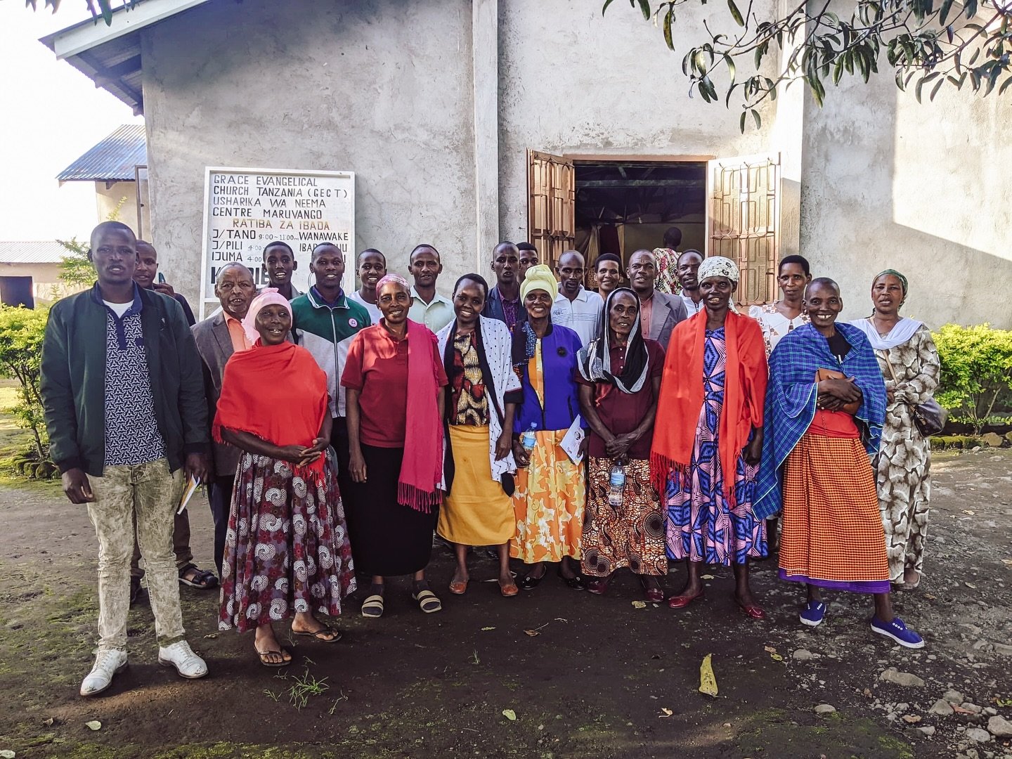 So grateful for the opportunity to gather with the local pastors and leaders from the villages we&rsquo;ll be serving in across Tanzania in just a few short weeks. 🌍🤍

We were able to share the vision behind this trip, the heart of why we&rsquo;re 
