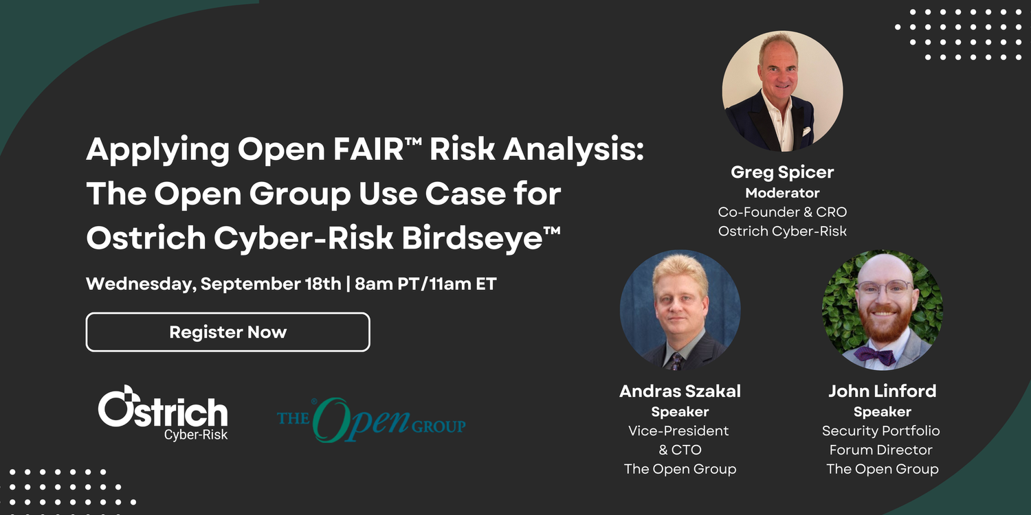 Ostrich Uses Open FAIR for Birdseye™ Risk Analysis — Ostrich Cyber-Risk