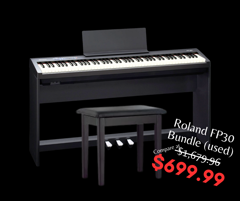Roland FP30 Bundle - 5 remaining