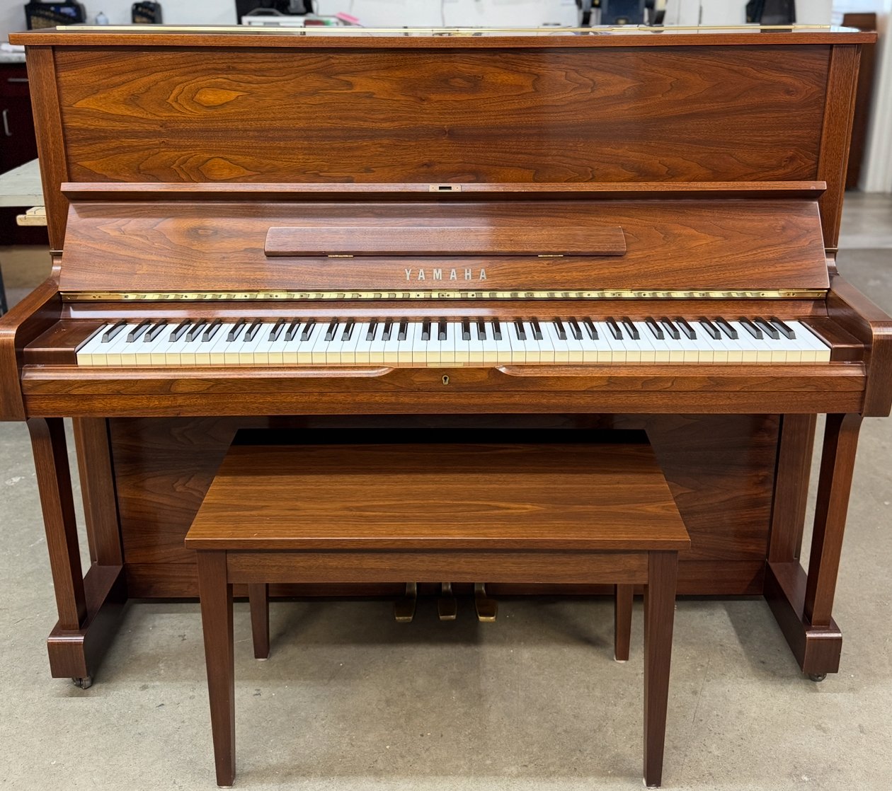 Yamaha U1 walnut finish - Excellent condition! Please inquire for price.