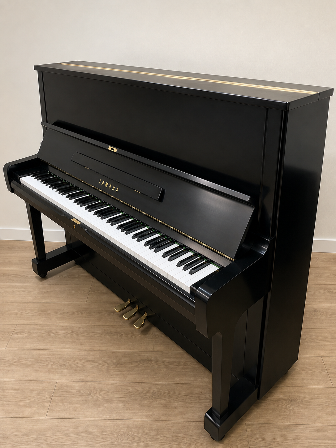 Yamaha U1 Satin Ebony 
A cared for piano a brushed satin finish, a non reflective and muted finish for easy care in the house! Piano Is in excellent condition in and out. $7,995