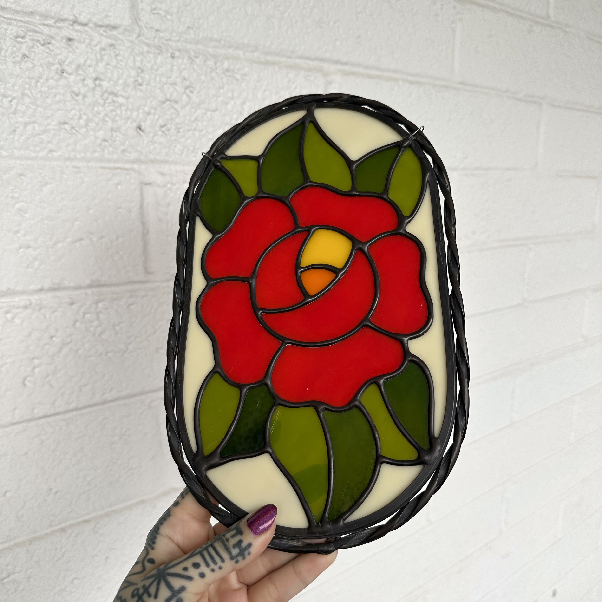 Red Rose- Pill Shaped