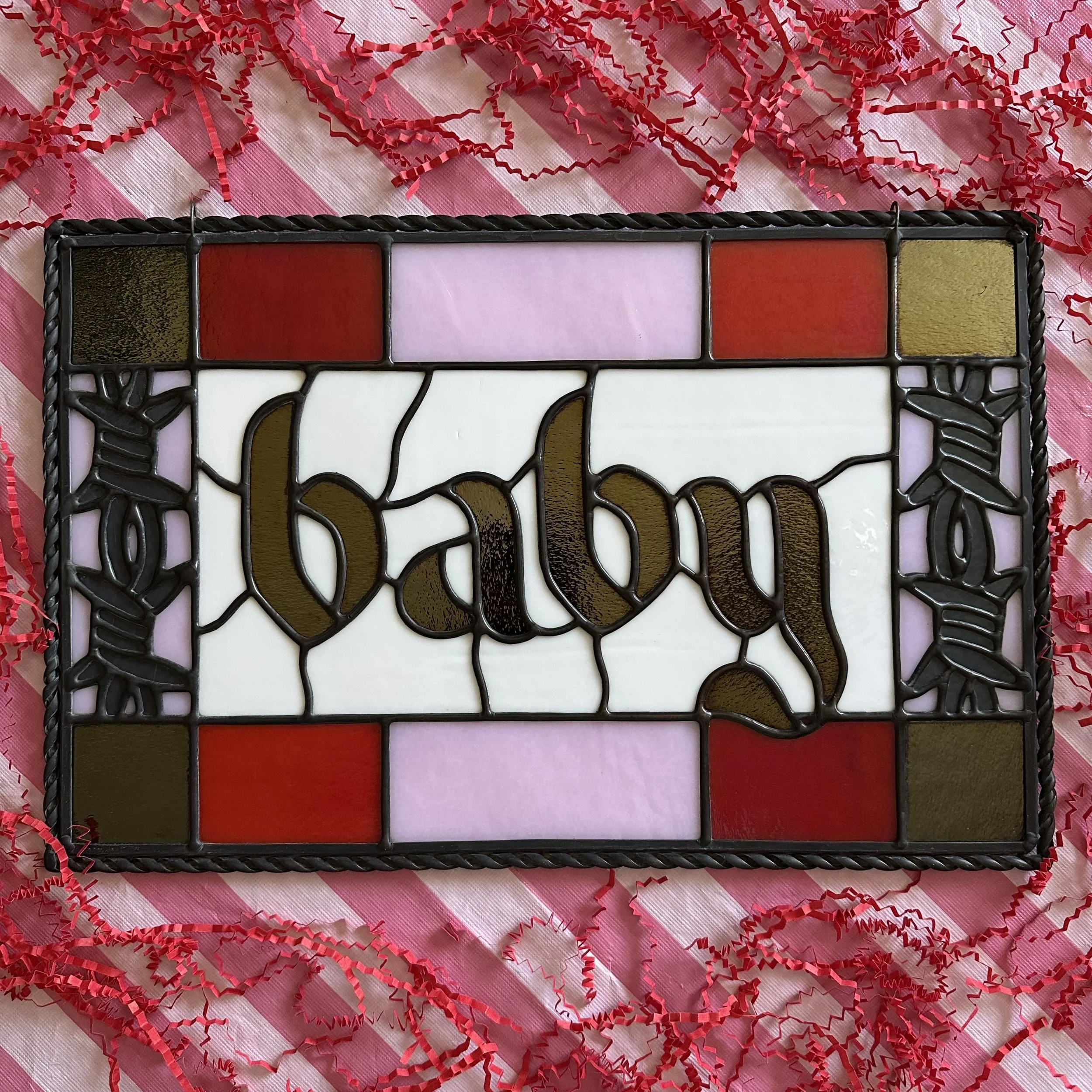 Barbed Wire Baby Panel