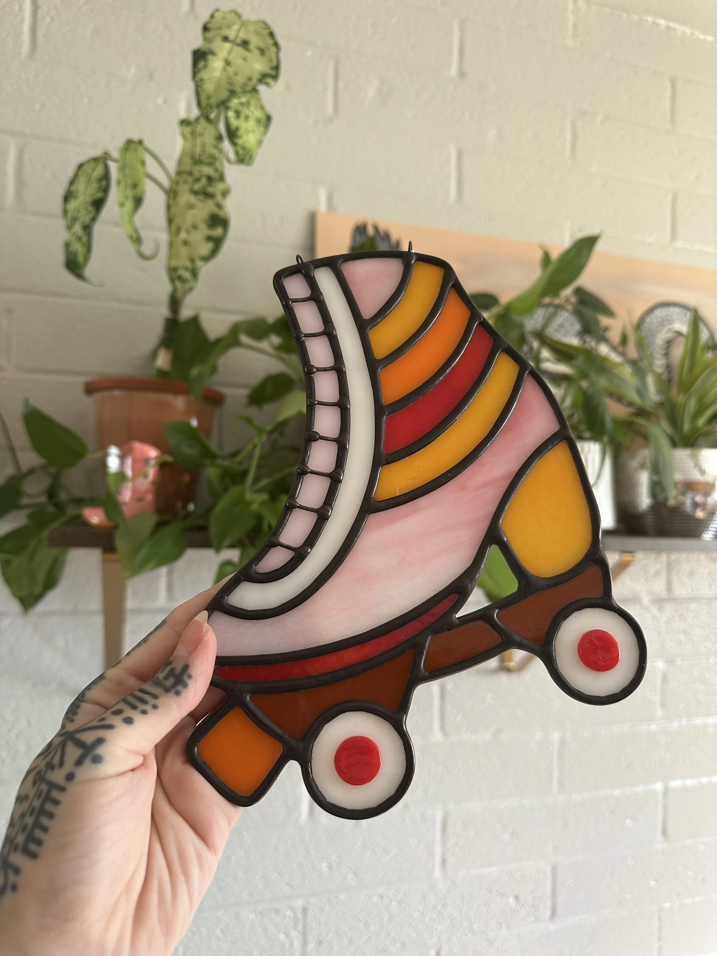 MADE-TO-ORDER Striped Rollerskate