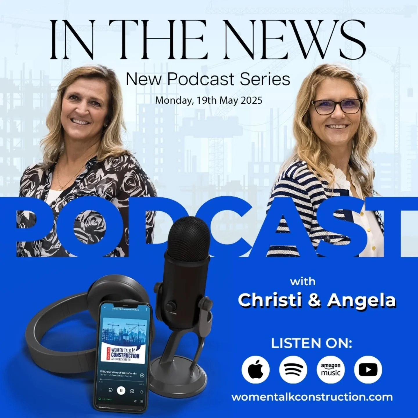 NEW episode series!
.
In the News 🎤&nbsp;hosts&nbsp;Angela&nbsp;and&nbsp;Christi&nbsp;🎤&nbsp;delve into the latest trends and innovations in the construction industry.
.
We focus on sustainable housing solutions:
.
🏗️&nbsp;Growing popularity of mo