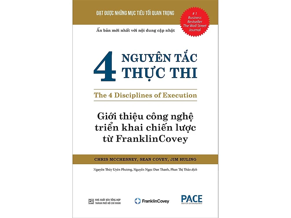 4 nguyên tắc thực thi - Giới thiệu công nghệ triển khai chiến lược từ Franklin Covey