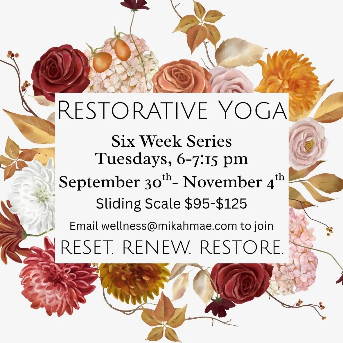 Restorative Yoga