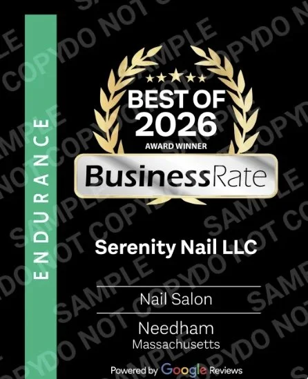 We were voted the best nail salon in Needham