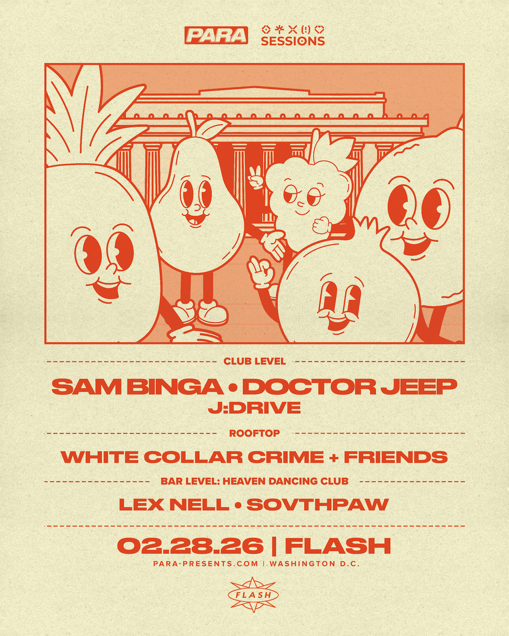Sam Binga + Doctor Jeep at Flash 