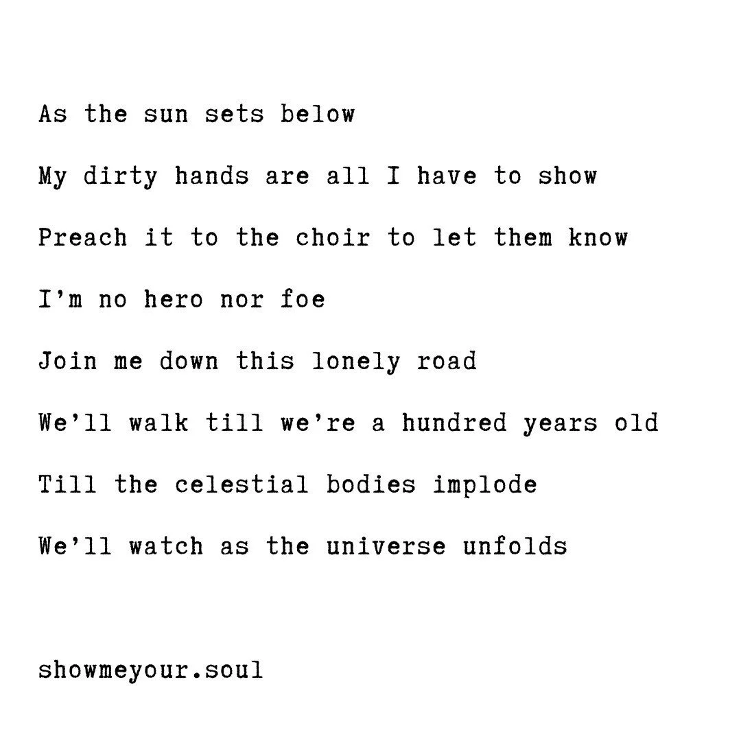 Untitled. 

#poetry #random #universe #writingcommunity
