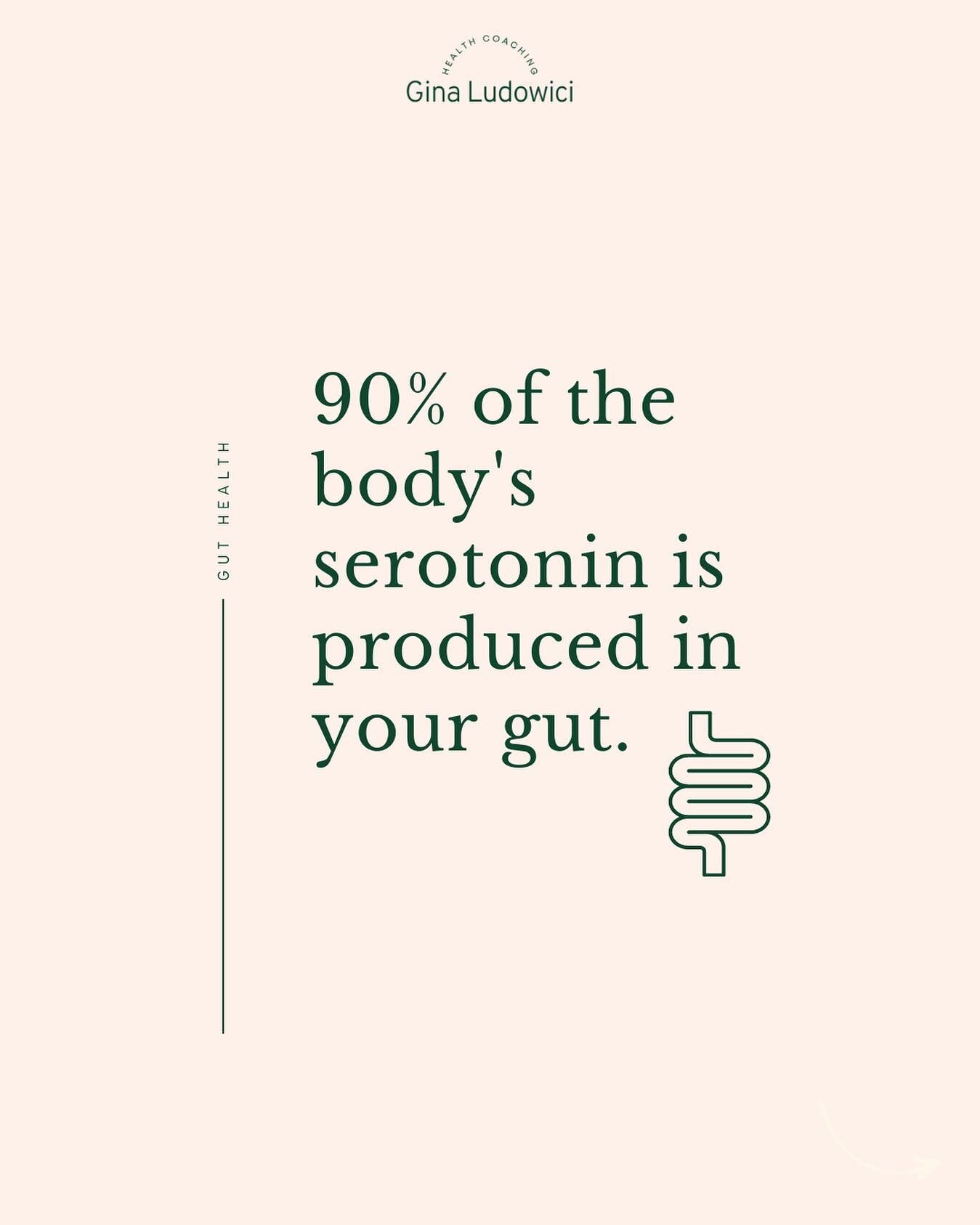 Serotonin, also known as our happy hormone🌞, is a neurotransmitter that plays a crucial role in regulating mood, appetite, and sleep. 
⠀⠀⠀⠀⠀⠀⠀⠀⠀
While most people associate serotonin with the brain, it may surprise you to learn that the majority of 