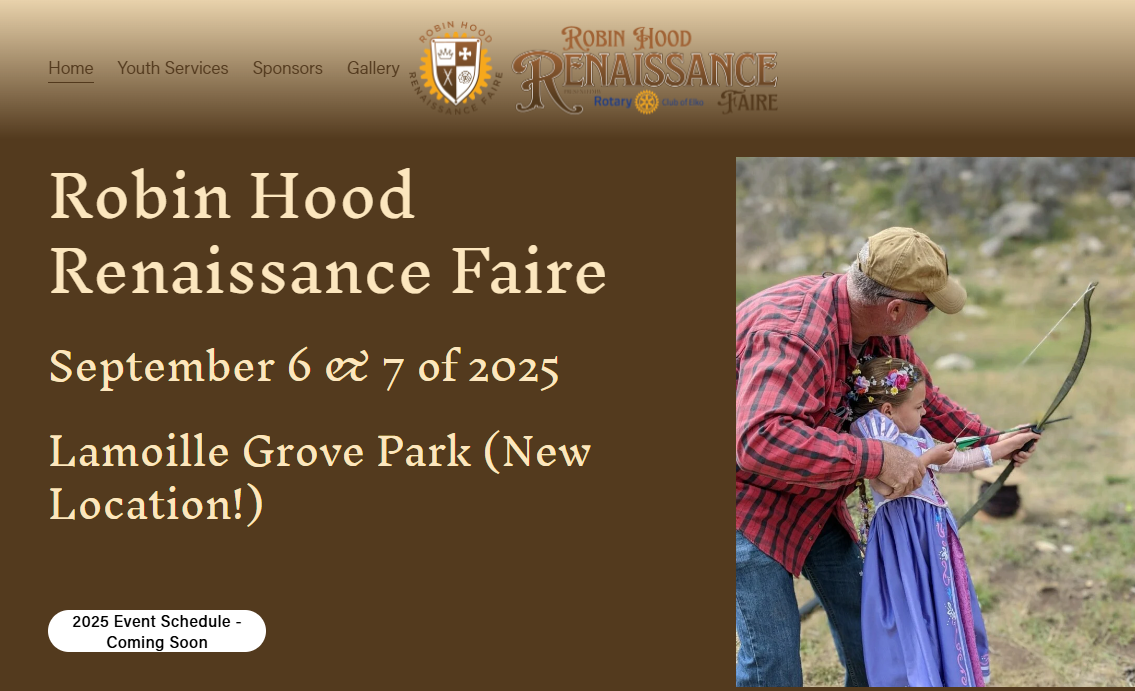 Elko Rotary Robin Hood Renaissance Faire