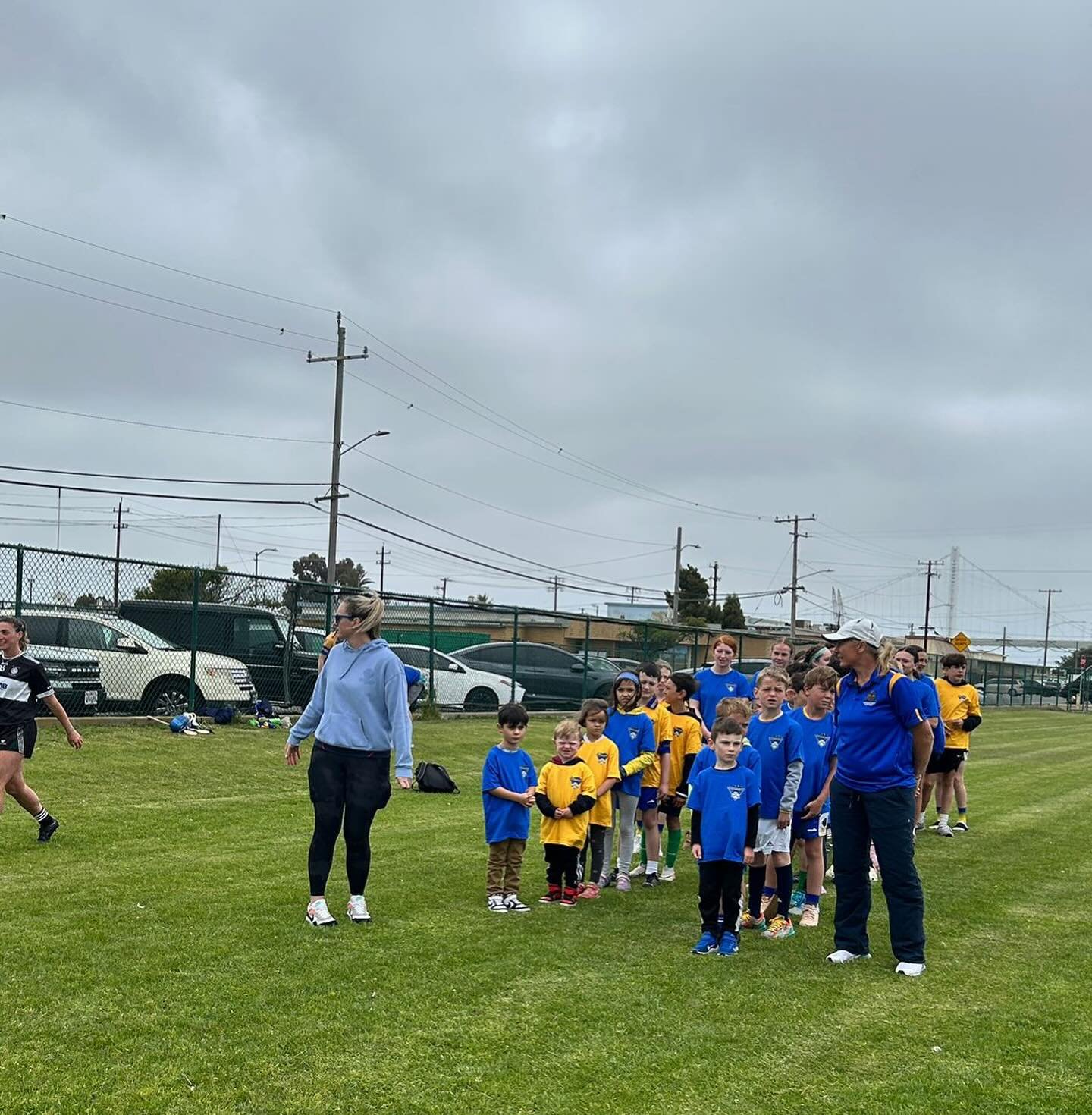 We had a tremendous day on Treasure Island celebrating the St. Patrick&rsquo;s Day Cup Finals! Thanks to @sanfrancisco_gaa for the great time, including bouncy houses, an ice cream truck, and getting to walk with the Ladies Football teams. Looking fo