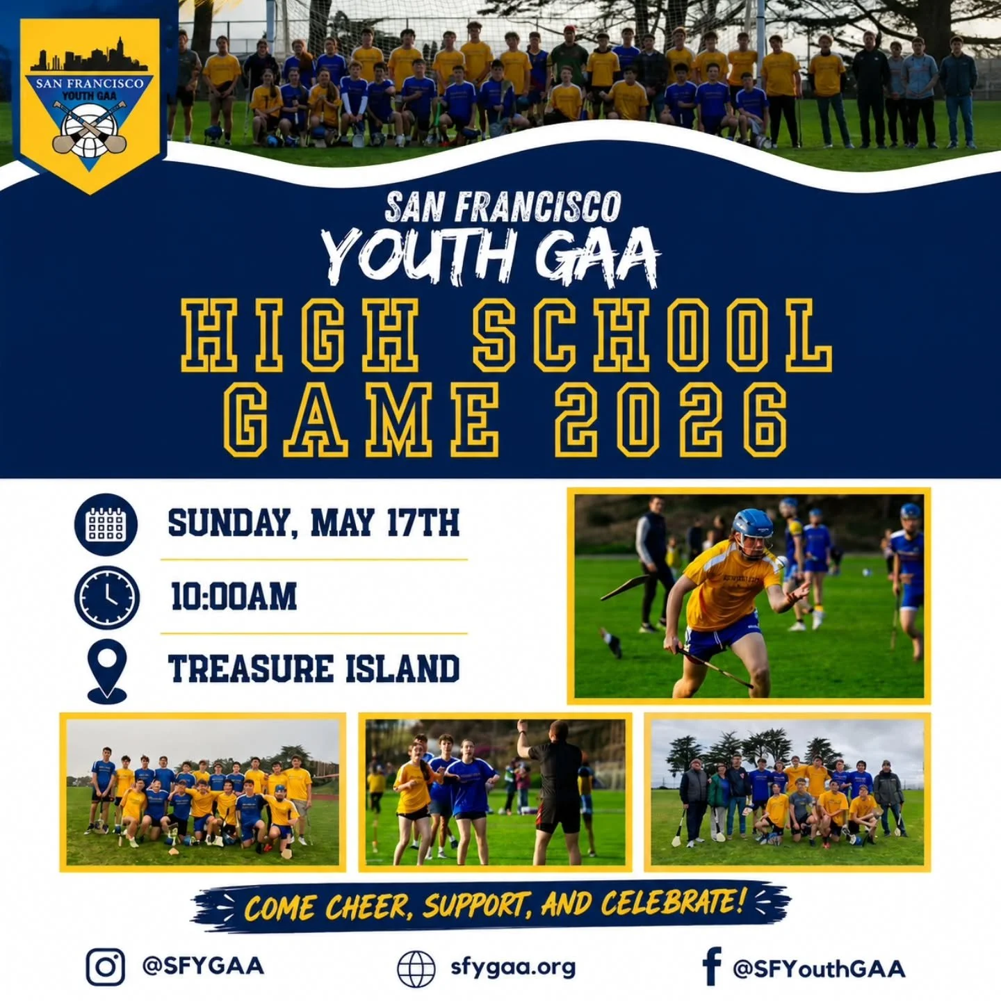 ☀️ What a fantastic week we had at San Francisco Youth GAA, with all 3 locations packed and full of energy! Great to see so many players out enjoying the sport, improving their skills, and having fun together. 

📍 This Week
🏑 Tuesday Practice conti