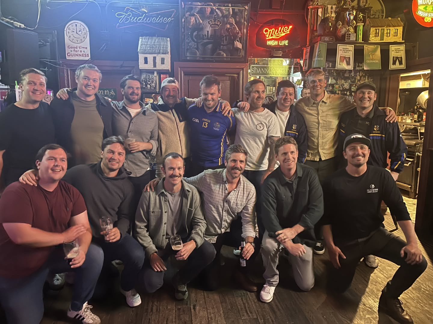 20 years on from F&eacute;ile, and these lads are still going strong! 🏆 A brilliant reunion in The Shannon Arms on Saturday night. Plenty of silverware over the years, with  a fantastic coaching squad behind them. What a great bunch of lads!
Please 