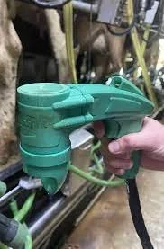 Robovine cow teat prep system