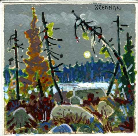 Backcountry moonlight acrylic 3x3 inches 2026 Mark Brennan305.jpg