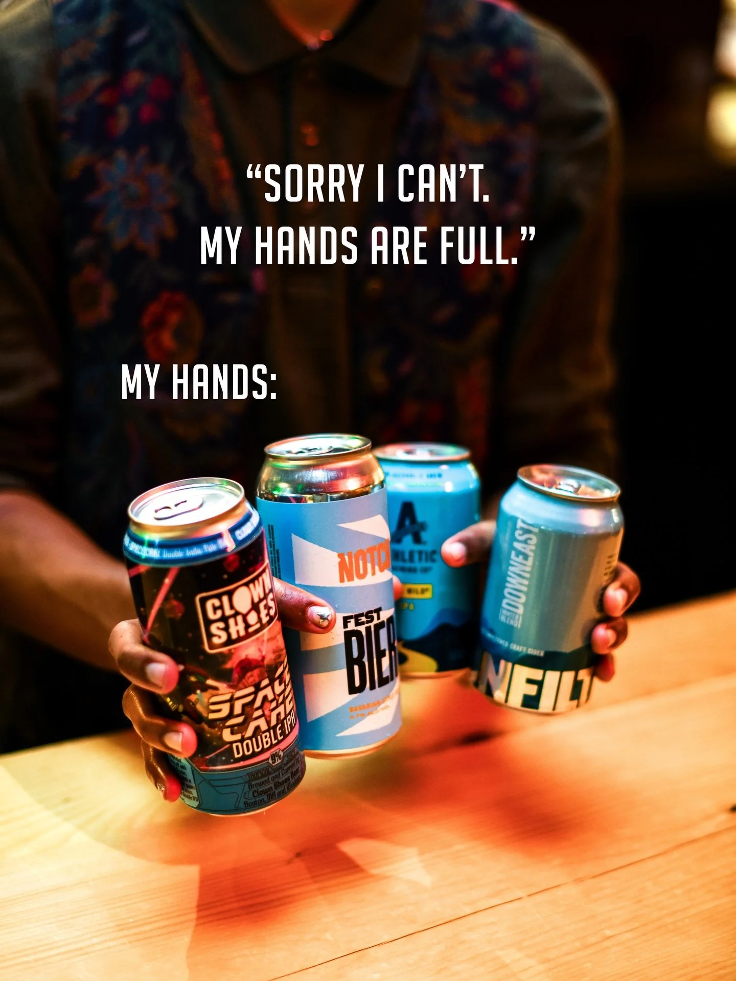 Sorry I can't. My hands are full... of the best local beers 🍻🙌

#beer #bostonbeer #localbeer #bostonbars #drinkstagram #beerlovers #craftbeer