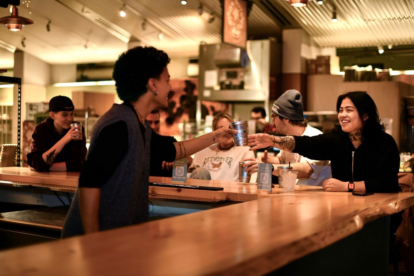 All smiles because Friday drinks with your friends is tonight 🍻

#pinebar #localbar #bostonbar #craftbeer #bostonweekend