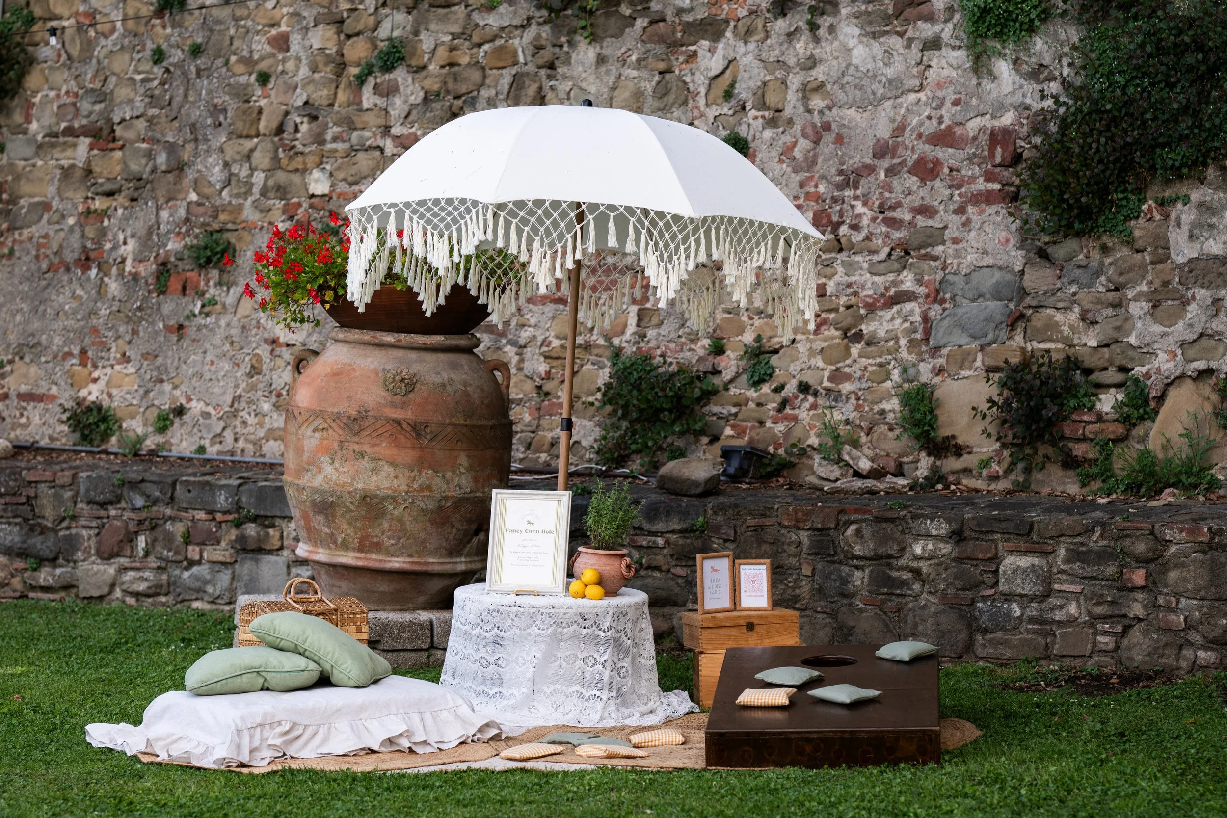 Garden Party Cocktail Reception