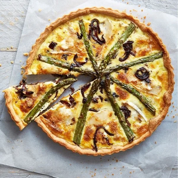 Asparagus Quiche