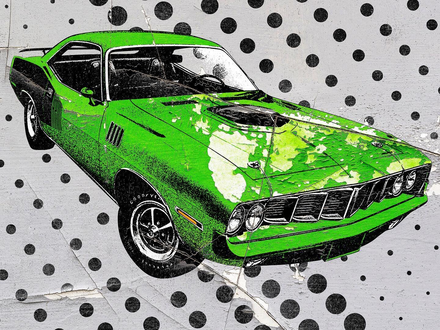 &ldquo;Hemi-sweet.&rdquo;

The iconic 1971, 425 HP Hemi &lsquo;Cuda coated in &ldquo;Sassy Grass&rdquo; green.

This custom automotive art and other machines just like it are available either as a 17&rdquo;x 22&rdquo; archival print or as a 45&rdquo;