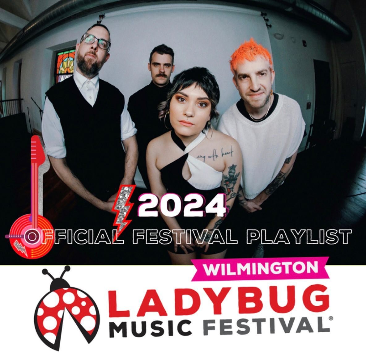 The 2024 Wilmington Ladybug Music Festival Official Spotify Playlist link is up and live for your listening pleasure in our bio! 🎧🎶 Tune in and get pumped for our celebration of women in music happening May 31st in downtown Wilmington! ❤️🐞 #ladybu