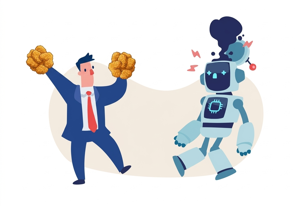 The AI chicken nuggets problem
