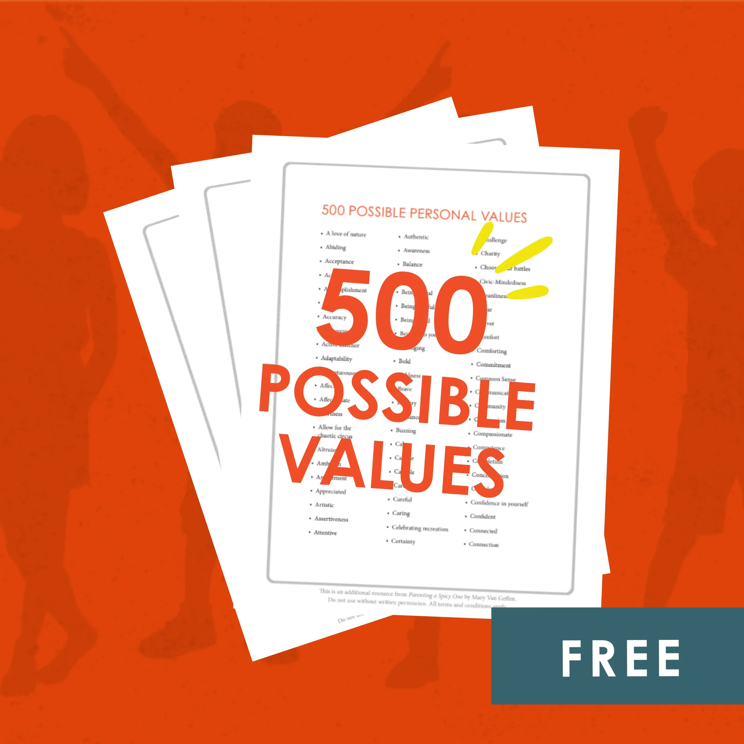 500 Possible Values