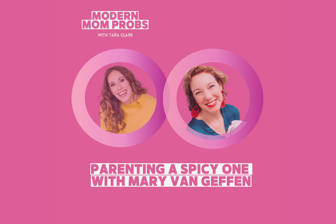 Keep calm mother on podcast cover