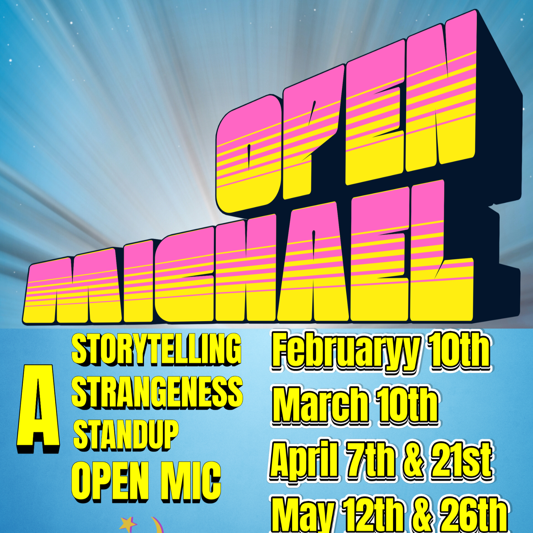 Open Michael ~ Hosted by Emmett Montgomery 