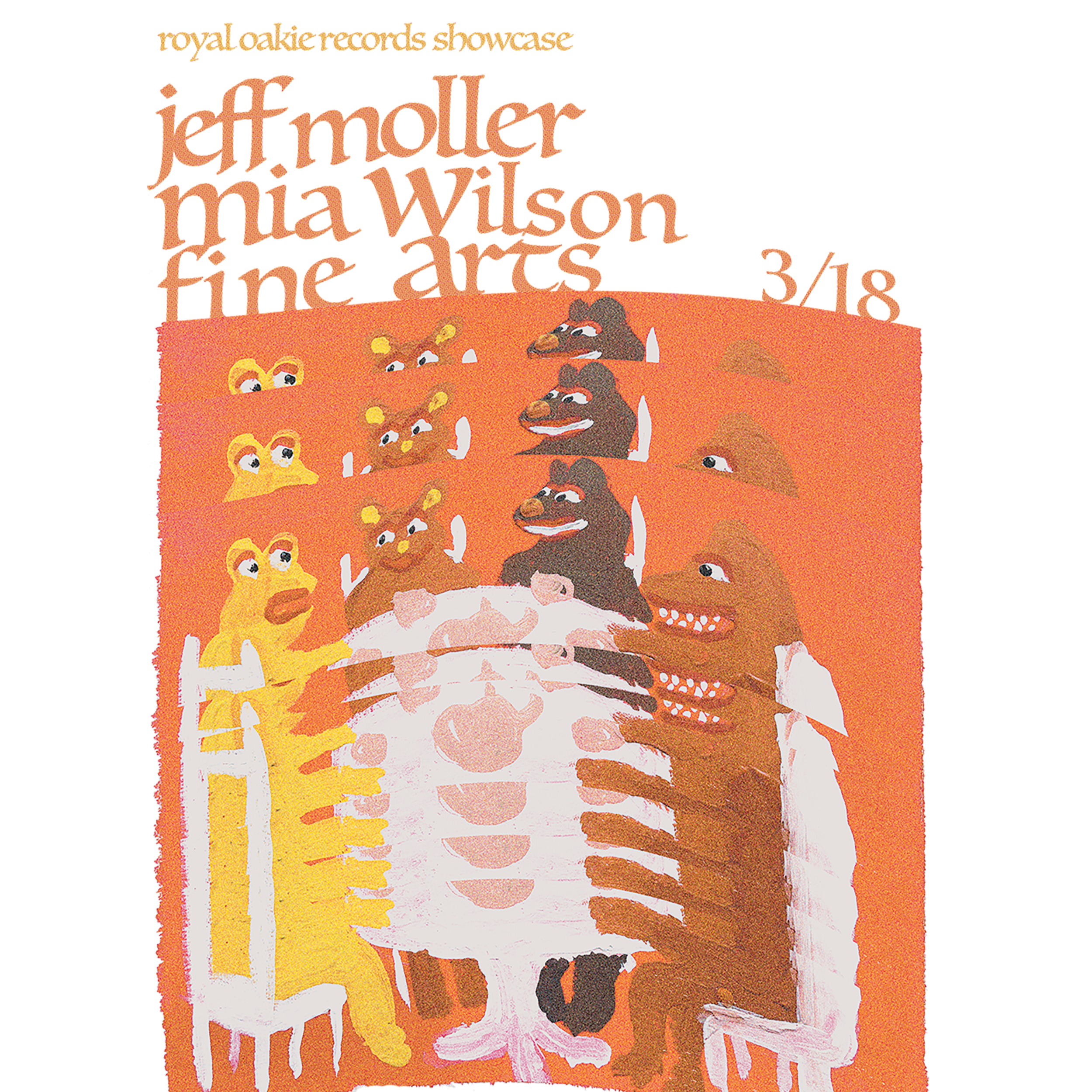 Fine Arts, Jeff Moller and Mia Wilson ~ Royal Oakie Records Showcase