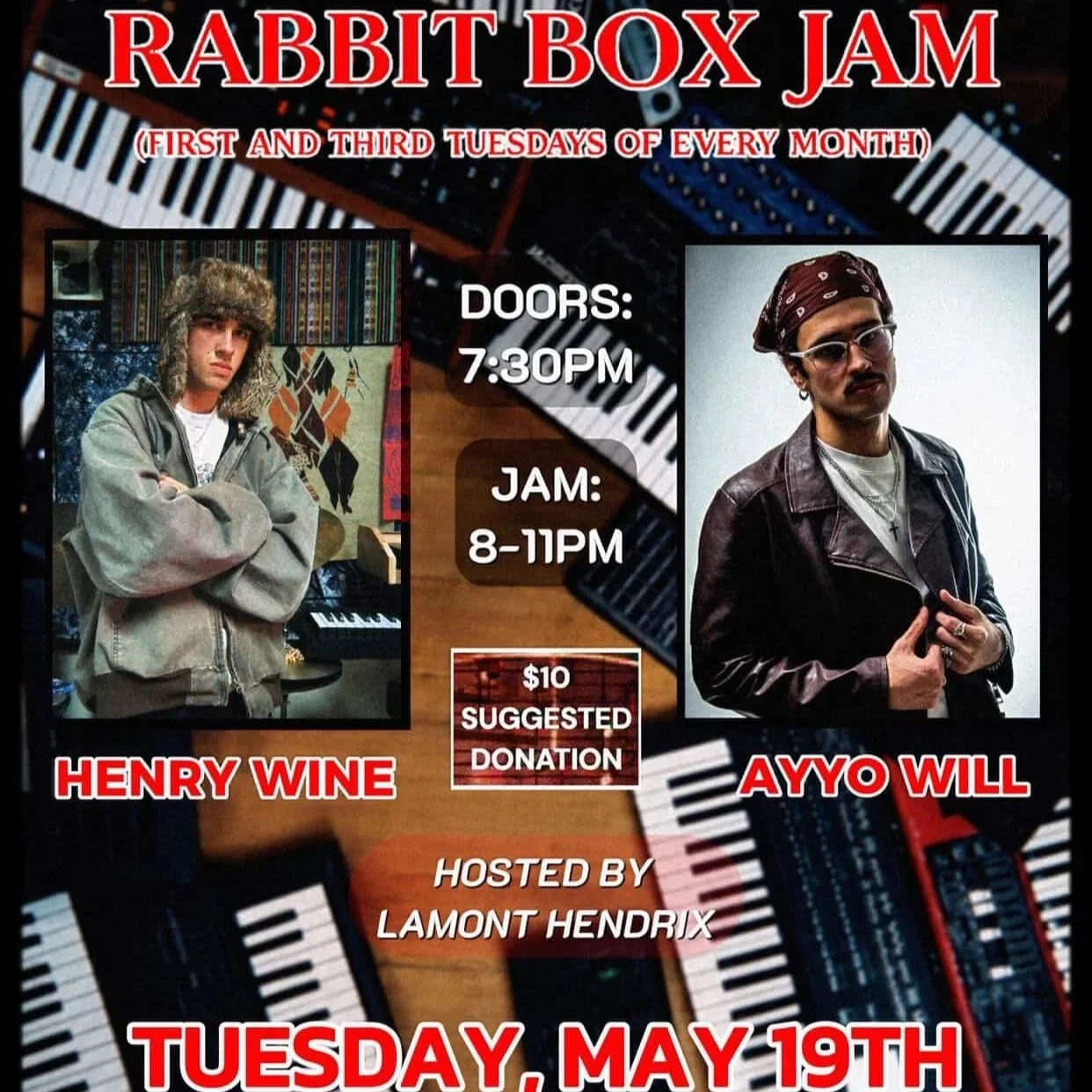Rabbit Box Jam hosted by Lamont Hendrix