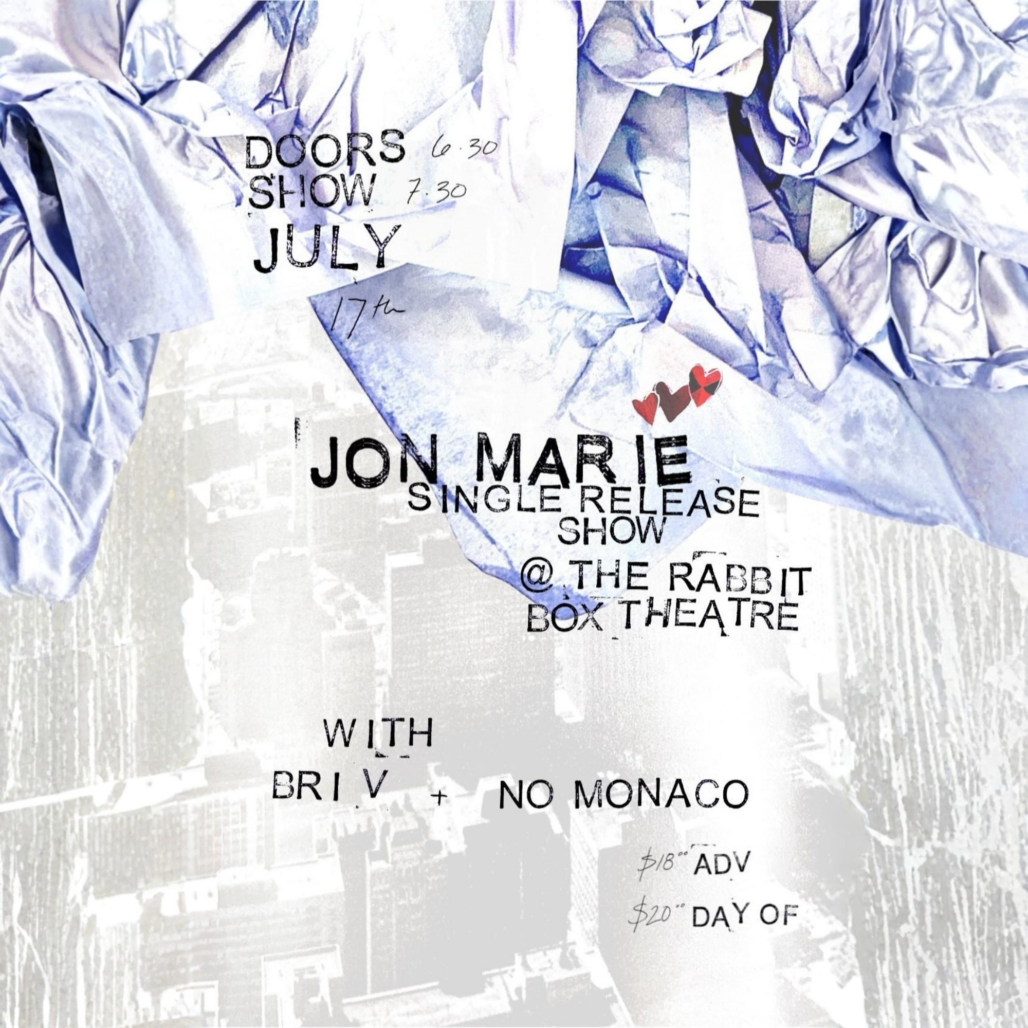 Jon Marie Single Release Show