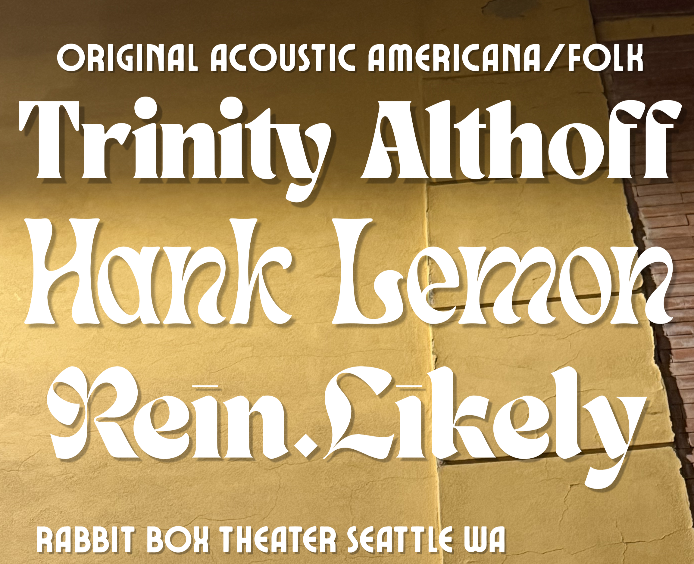 Hank Lemon, Trinity Althoff &amp; Rein.Likely