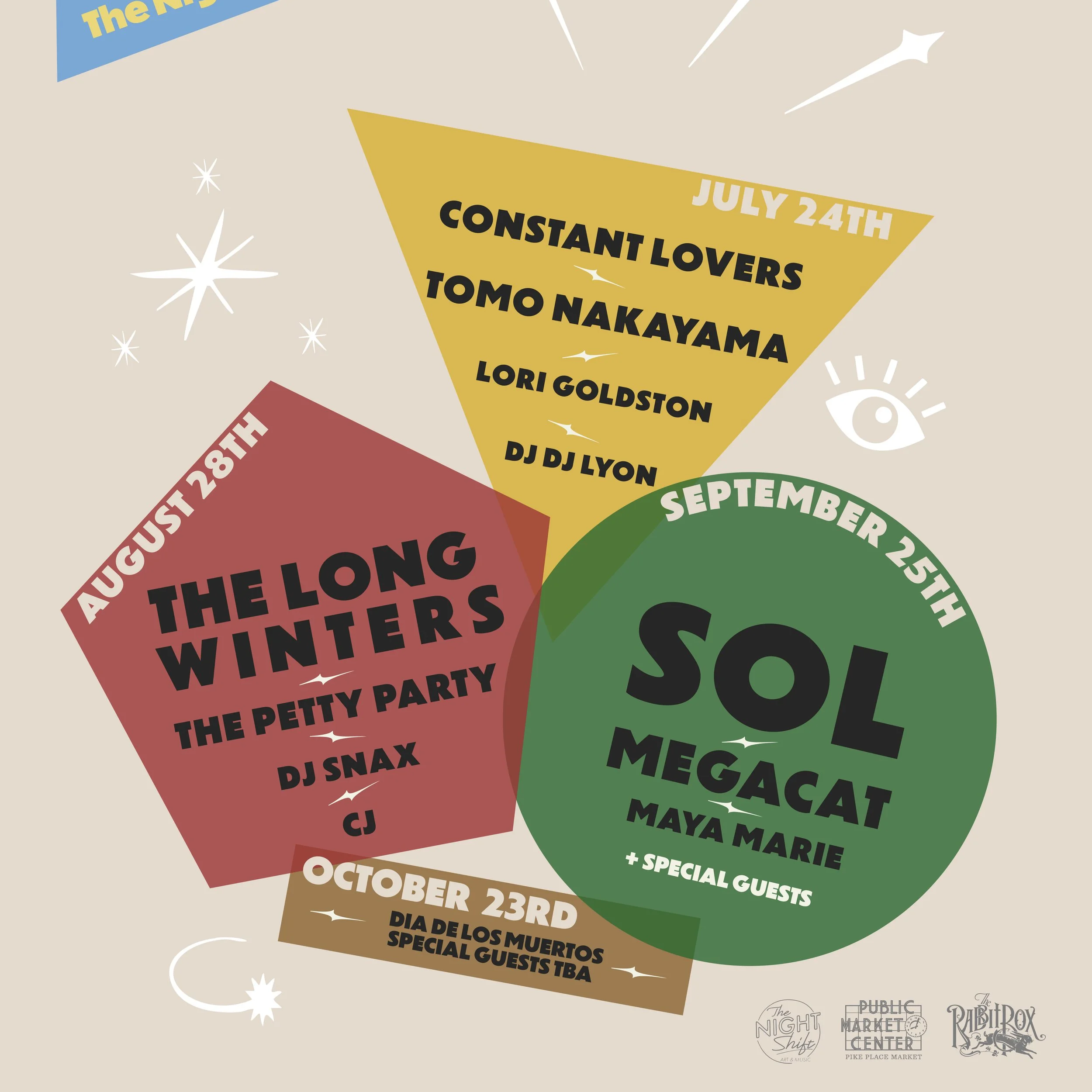 Starlight Stage ~ The Night Shift &amp; Downtown Art Walk