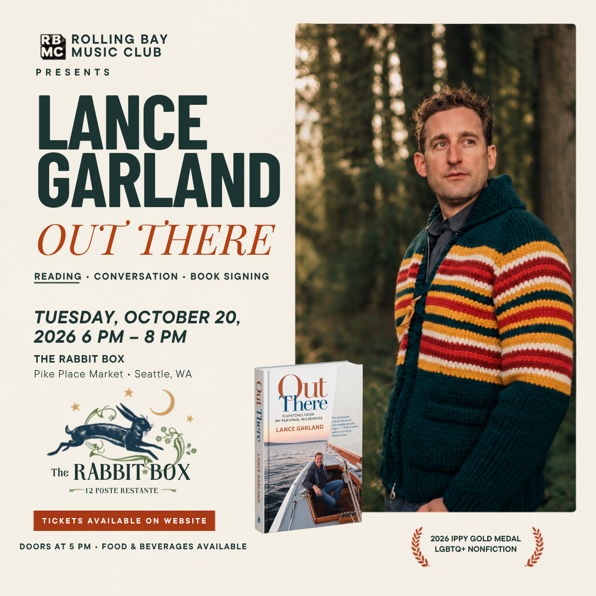 The Rolling Bay Music Club presents Lance Gardner