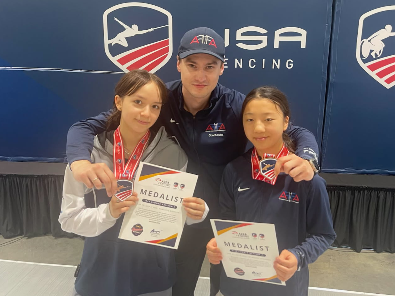 Congratulations to Katie and Anna as well as Sasha on their top 8 Finishes at Summer Nationals !!