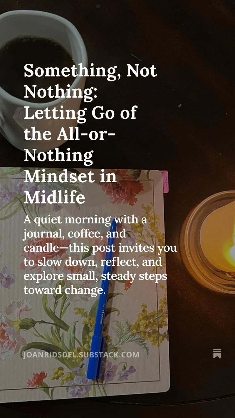 New Post! You can also find it at joanridsdel.com!