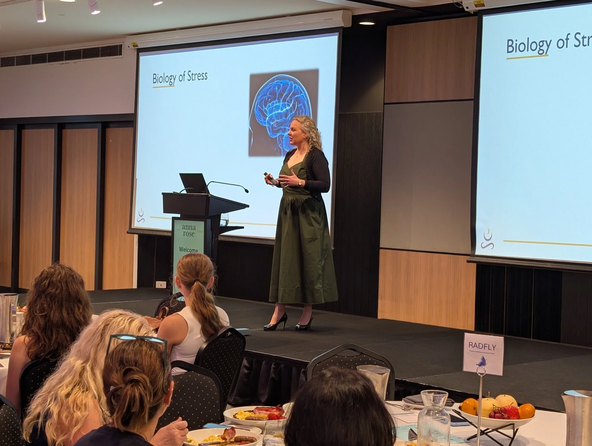 Friday.  6:30am.  120 people in a room.🕯️

And I've been sitting with it all weekend.

On Friday I had the privilege of speaking at the RADFLY Business Breakfast - An incredible Gold Coast charity changing the future for local youth.  The topic was 