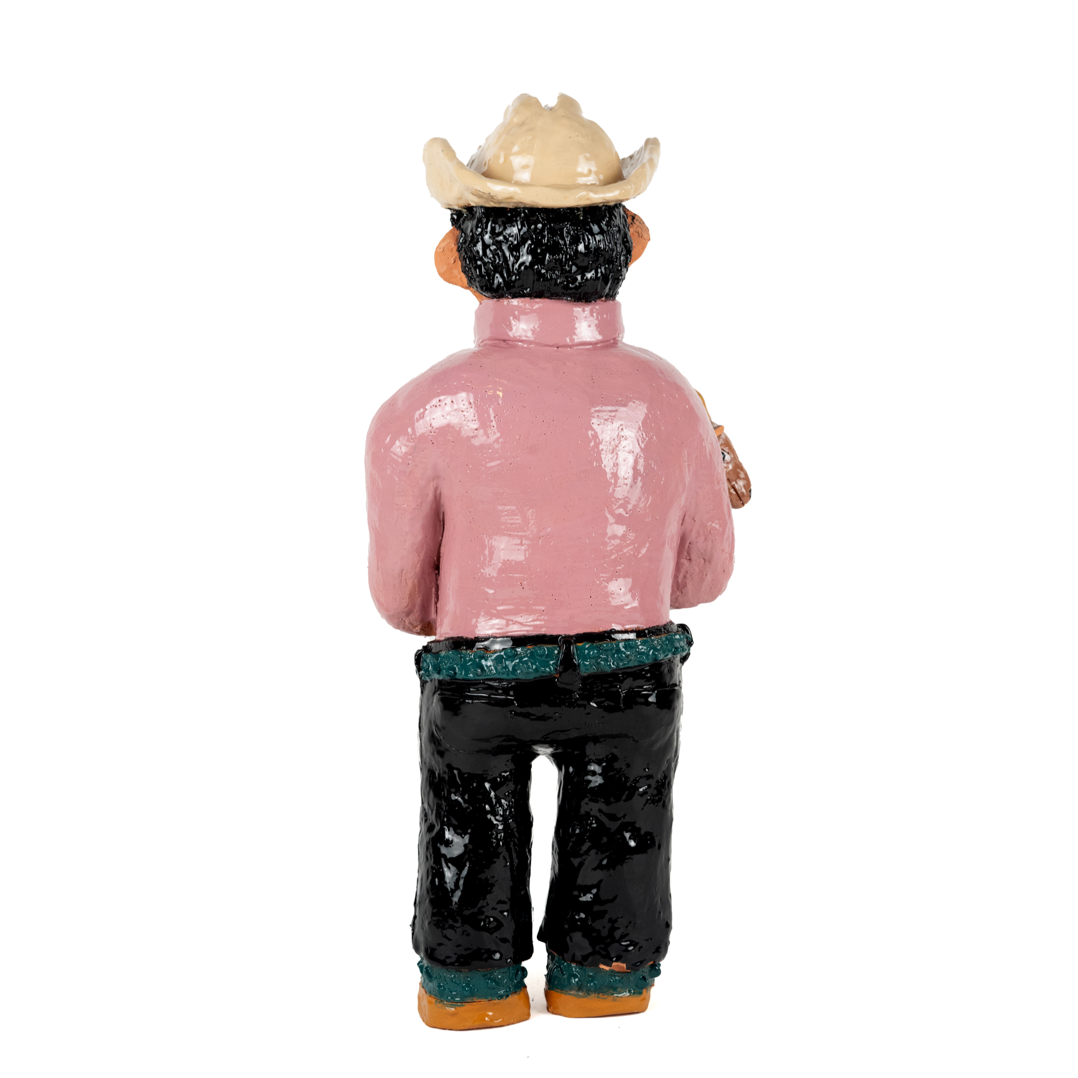 El Señor de las Cabras en La Sierra de Veracruz (2025) Cooked Mud with Glaze & Luster