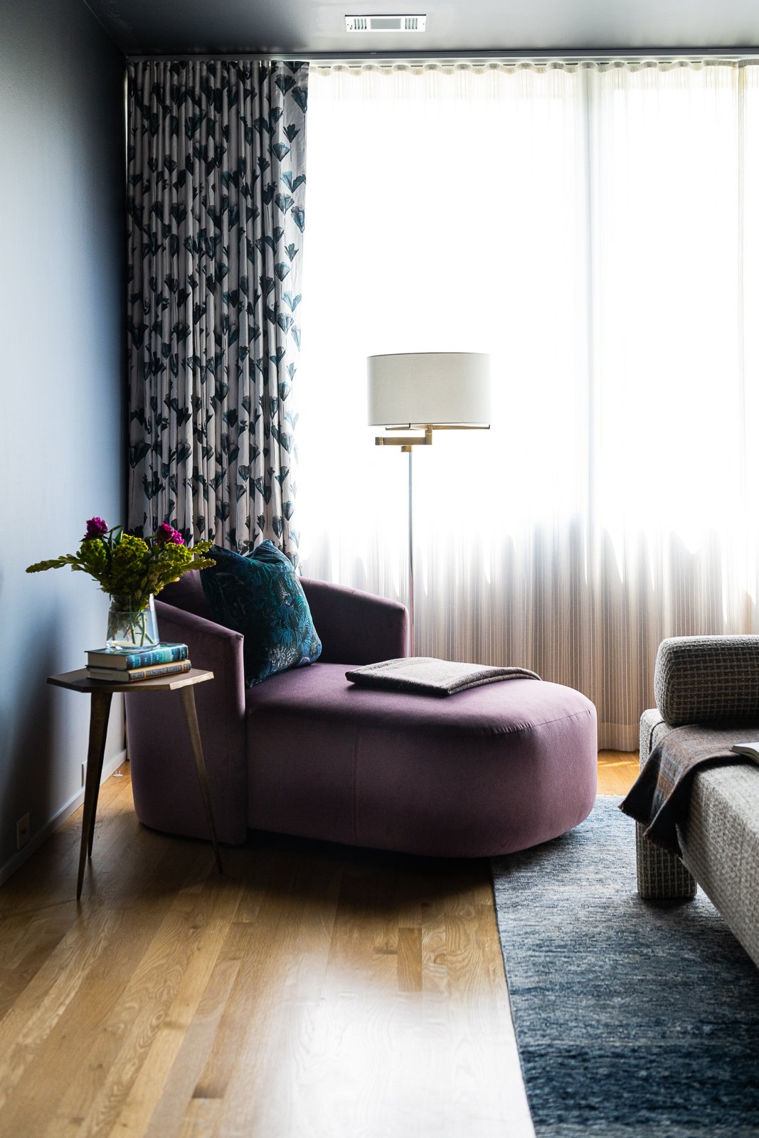 Moody Jewel Toned Bedroom