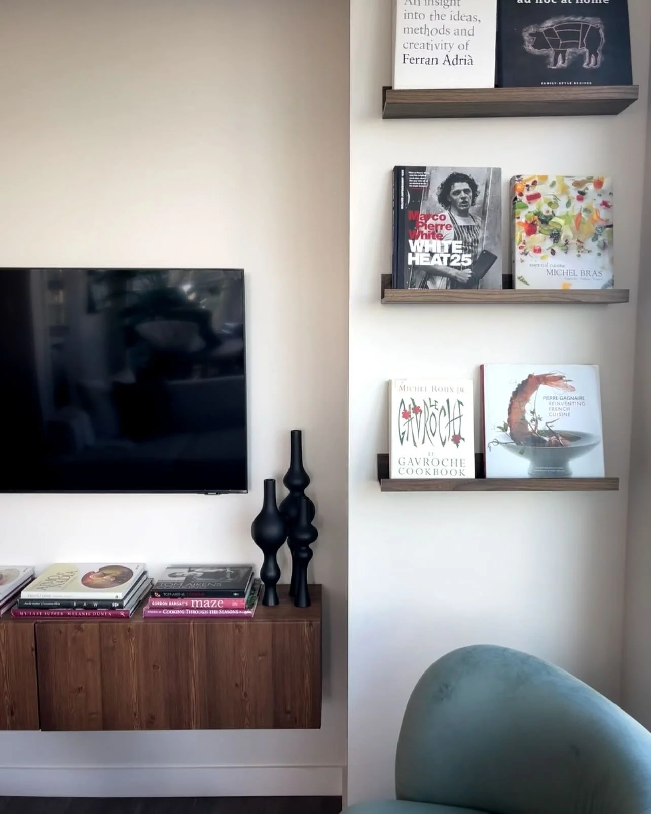 When your client has the best book collection to showcase