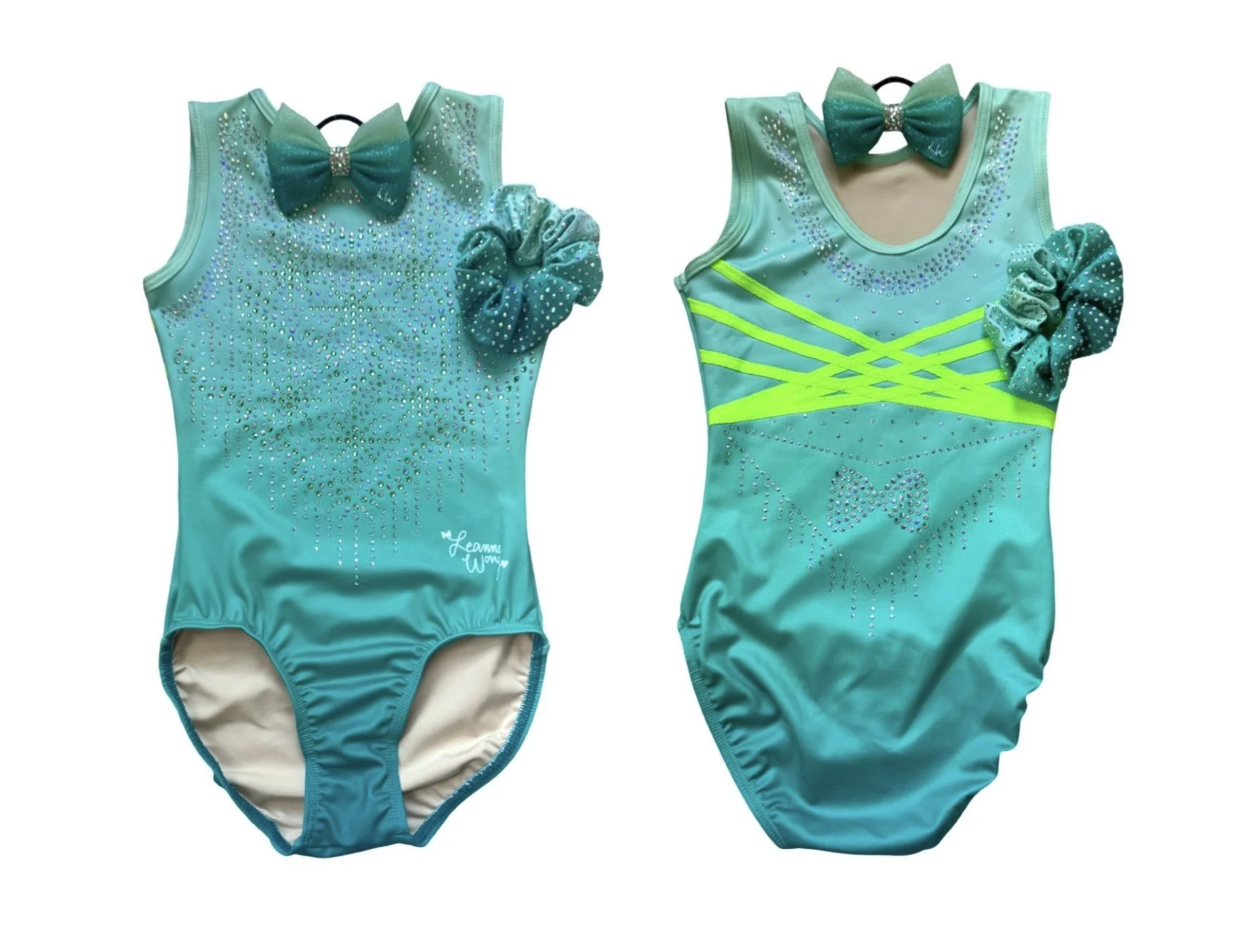 Festive Fun Bundle (leo, blinged out scrunchie, & bow)