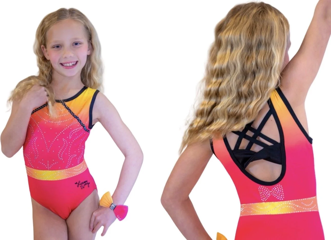Sunshine Kiss LW Leotard & Bow