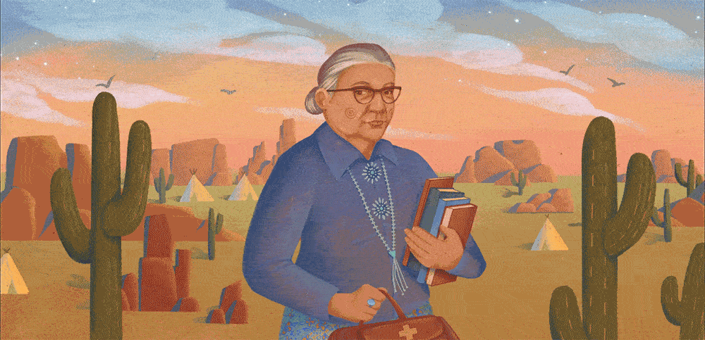 Annie Dodge Wauneka Google Doodle
